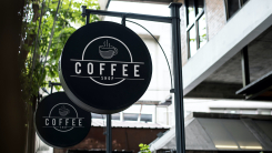 coffee shop sign