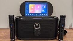 Ikarao Shell S1 on my TV stand.
