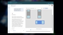 gemini's canvas generating a parking visualization
