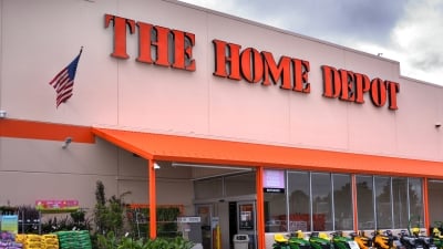 Springfield, Missouri - May 15, 2024:  The Home Depot is among the largest American home improvement retailers.  It sells construction products, tools and services. Editorial